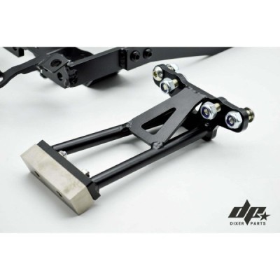 Steel scrape bar – 12 o’clock – Kawasaki ZX6R 636 (2019-2023) titan stunt