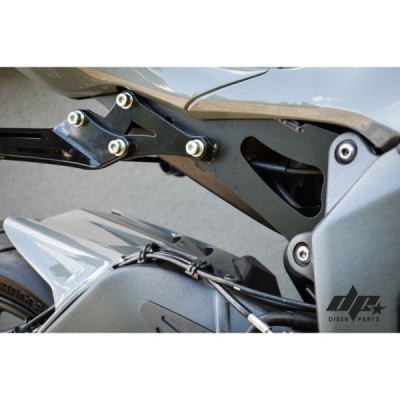 Steel scrape bar – 12 o’clock – Kawasaki ZX6R 636 (2019-2023) titan stunt