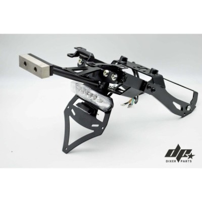 Plate holder + LED lamps Kawasaki ZX6R 636 (2019-2023)