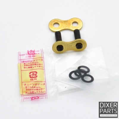 DID RIVET CONNECTING LINK DID 520VX2 GOLD G&B-ZJ