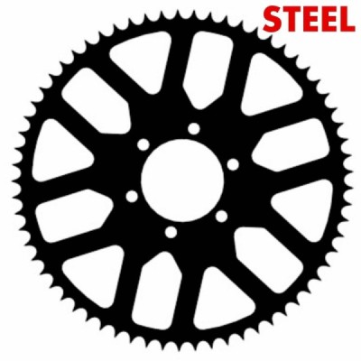 65T Stunt Rear Sprocket for Kawasaki ZX6-R 636 ER6 Z750 EX650 Stunt Racing Bike