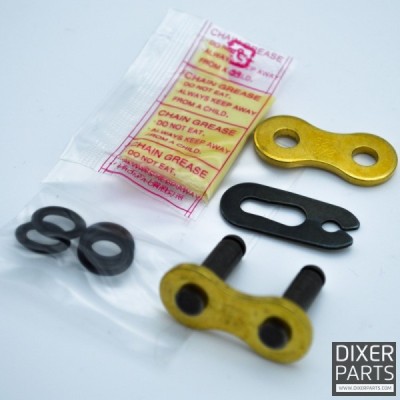 DID CLIP CONNECTING LINK DID 520VX2 GOLD G&B-FJ