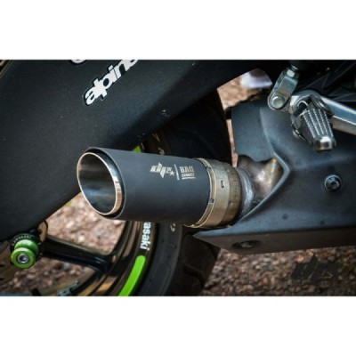 Short exhaust – muffler  Kawasaki ZX6R 636 (08-18) stunt drift