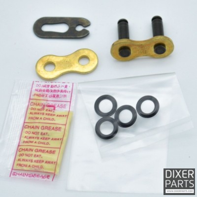 DID CLIP CONNECTING LINK DID 520VX3 GOLD G&B-FJ