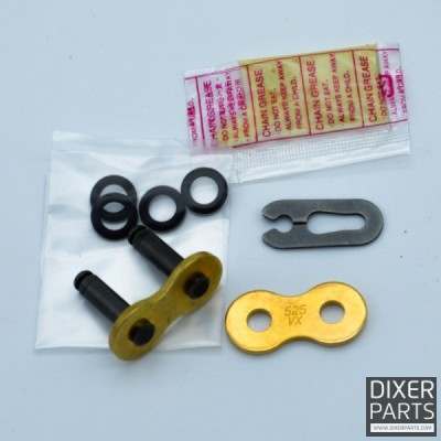 DID CLIP CONNECTING LINK DID 525VX GOLD G&B-FJ