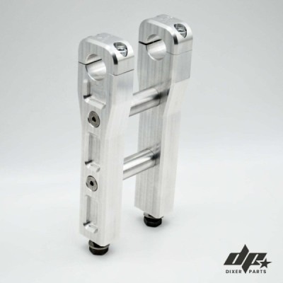 Aluminum risers 8″ handlebar attachment 28,6 mm Davidson Dyna Sportster FLT