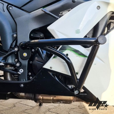 Crash Cage Kawasaki ZX6-R Ninja (07-08) Stunt Drift Street Engine Guard Highway Bar