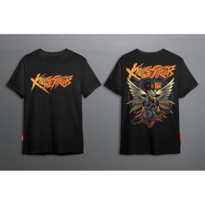 T-shirt KTS Killing The Streets – the Eagle (L) for Motorcyclist Stunt