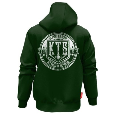Hoodie KTS Killing The Streets V2 Green (L) for Motorcyclist Stunt
