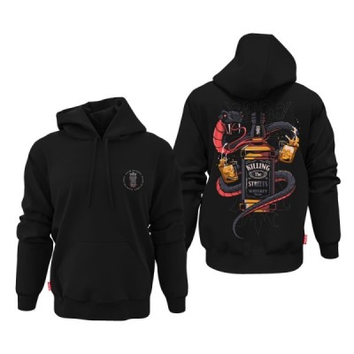 Hoodie KTS Killing The Streets -Whiskey Throttle (L) for Motorcyclist Stunt
