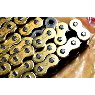 DID drive chain DID 530 (50) VX G&B X-ring GOLD – 10 links
