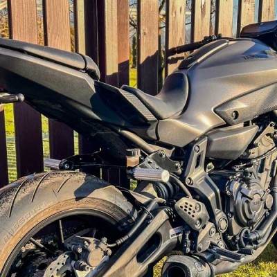 Rear sets – footrests pegs subcage Yamaha MT07 MT-07 (2014-2022) stunt