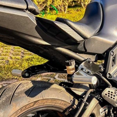 Rear sets – footrests pegs subcage Yamaha MT07 MT-07 (2014-2022) stunt