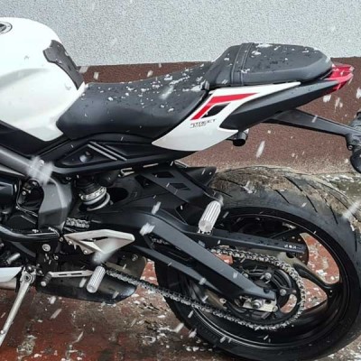 Rear sets – footrests pegs subcage Triumph Street Triple 765 660 (2017-2023) stunt