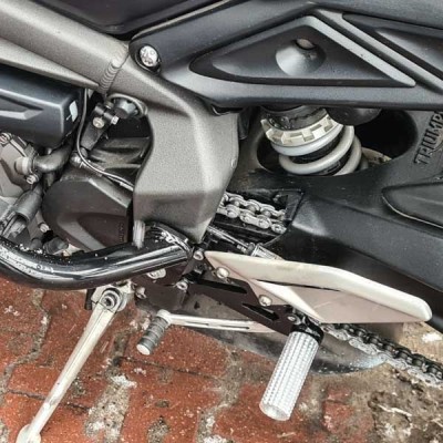 Front sets – driver’s footrest pegs Triumph Street Triple 765 660 (17-22) stunt