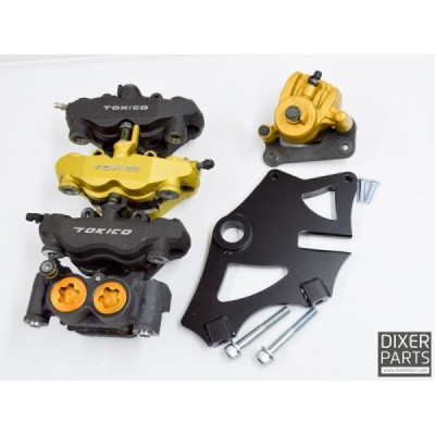 Handbrake bracket caliper suport for Kawasaki Z750 (2007-2010) 1R+ stunt