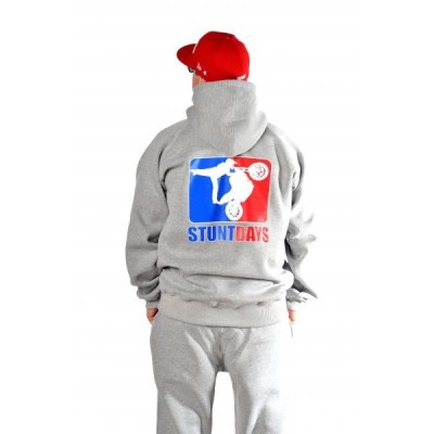 HOODIE STUNT DAYS GREY – Infamous Team Infms Stunt +Stickers