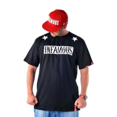 T-SHIRT SONS OF INFAMY – BLACK – Infamous Team Infms Stunt STICKERS