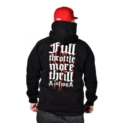 HOODIE FULL THROTTLE – Infamous Team Infms Stunt +STICKERS