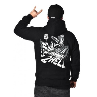 HOODIE HIGHWAY – Infamous Team Infms Stunt +Stickers