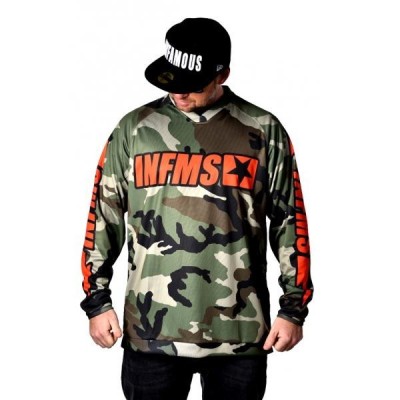 SWEATSHIRT JERSEY BANG! – Infamous Team Infms Stunt +STICKERS