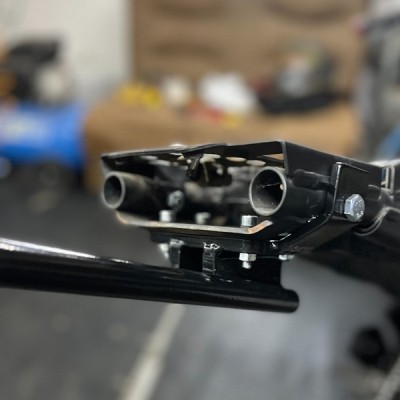 Steel scrape bar – 12 o’clock Yamaha MT07 MT-07 (2014-2022) titan stunt