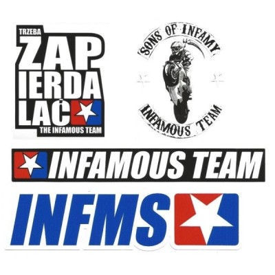 T-SHIRT TRZYMAJ GAZ – Infamous Team Infms Stunt +Stickers