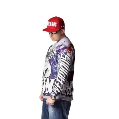 JERSEY SWEATSHIRT RIDING HIGH – Infamous Team Infms Stunt +STICKERS