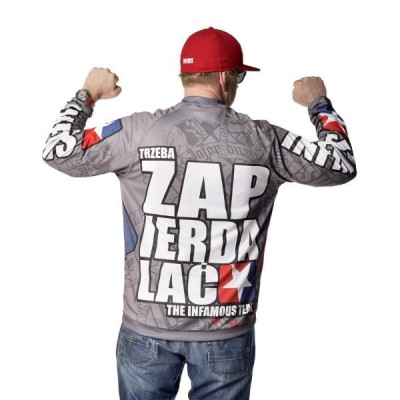 JERSEY SWEATSHIRT TZ GREY | BLACK – Infamous Team Infms Stunt +STICKERS