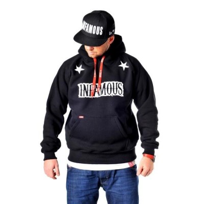 HOODIE SONS OF INFAMY BLACK | GREY – Infamous Team Infms Stunt STICKERS