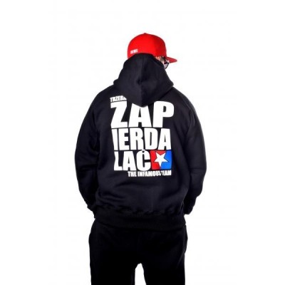 HOODIE TRZEBA ZAPIERDALAĆ BLACK | GREY | NAVY – Infamous Team Infms Stunt STICKERS