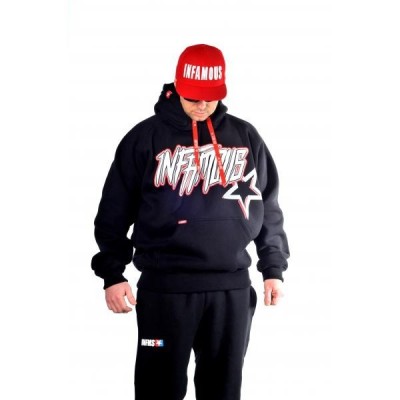 HOODIE STREET PIRATES BLACK – Infamous Team Infms Stunt STICKERS