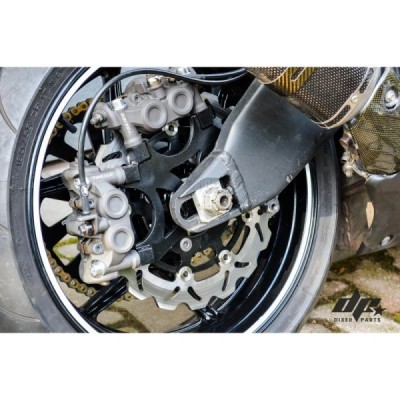 Rotor Brake Disc Handbrake Stunt 300 mm Kawasaki Z750 (2007-2010) Radial Dual Left