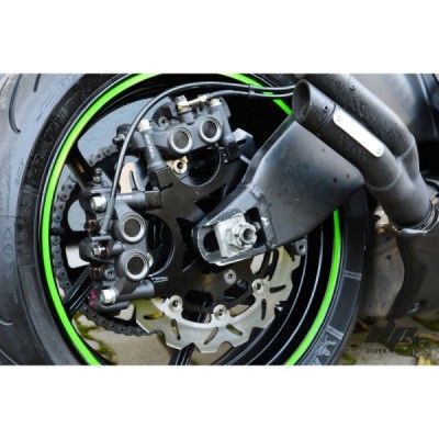 Rotor Brake Disc Handbrake Stunt 300 mm Kawasaki Z750 (2007-2010) Radial Dual Left